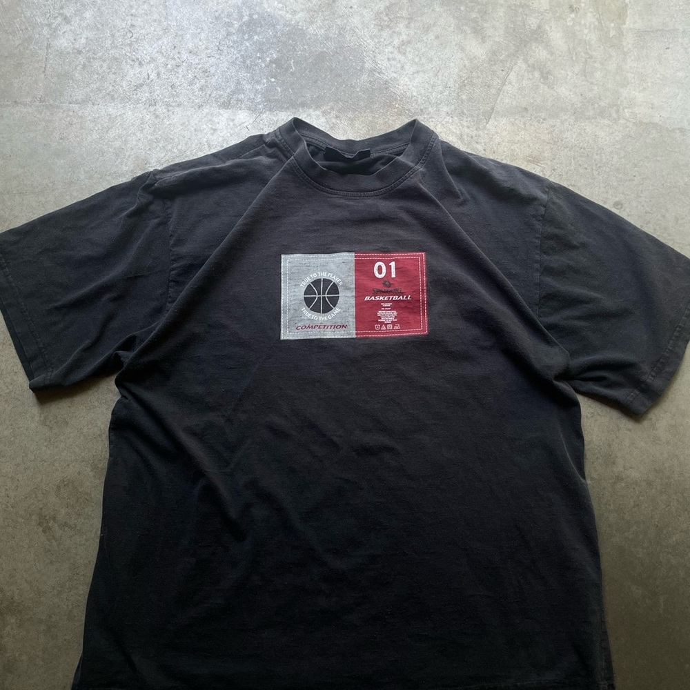 vintage basketball t shirt nike spalding